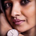 Vani Bhojan, face, close up, watch