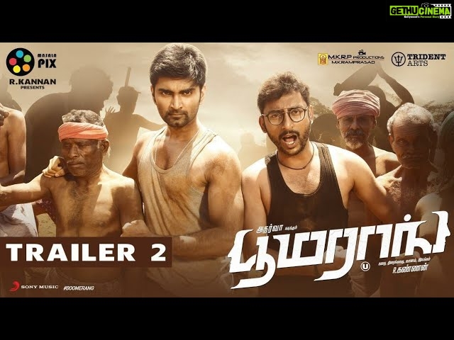 Boomerang Official Tamil Trailer 2 | Atharvaa, RJ Balaji| R Kannan | Radhan