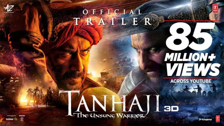 Tanhaji: The Unsung Warrior – Official Trailer | Ajay D, Saif Ali K, Kajol | Om Raut | 10 Jan 2020