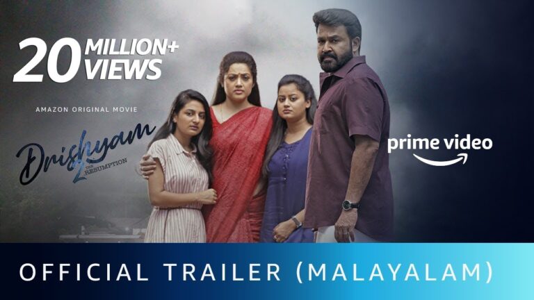 Drishyam 2 – Official Trailer (Malayalam) | Mohanlal | Jeethu Joseph | Amazon Original Movie| Feb 19