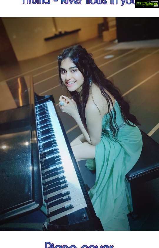 Adah Sharma Instagram - Give me a song to play next β€οΈRiver flows in you - Yiruma #100yearsofAdahSharma #adahsharma . . . This for me is the loveliest love song @official.yiruma and when I heard it the first time I listened to it on repeat for a week! I was fullly in love π» π@snehal_uk π@juhi.ali π@vinetibolaki