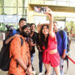 Adah Sharma Instagram - Adah ruko ruko ! Adah ruki!  Here are our paps at the Mumbai airport ... Night , day they run backwards dodging baricades, walk sideways and have a cool sense of humour also! so today I walked backwards with them 😁 . @boy_from_the_naka @sameershaikh__69 @__mr_rishie_rich__ @me_samit @call_me_maya_ @vijendra.ruke @munirhasankhan Also a lot of girls follow me for fashion so I thought I should conciously start wearing affordable fashion especially in real life ...magazine shoots n red carpets aside 😉 So here goes  . Wearing @howwhenwearclothing styled by @juhi.ali  Top and shorts Set Rs 3100 Hat Rs 550 Painted sneakers Rs1300  Forgot to wear jewellery that I kept aside ...uhoh😬...but I had some studs and rings... 600 Not wearing makeup... Wearing tinted petroleum jelly on my lips