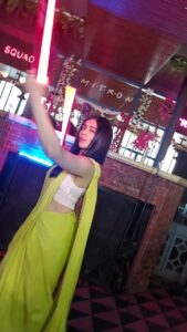 Adah Sharma Instagram - Tag someone who should try this 💡 Ek haath mein 💡Piya ran away with someone else 🙃 so I had 1 litre paani and continued 😂 . . Wearing @babitamalkani Styled by @juhi.ali , hair @snehal_uk . DISCLAIMER : Do not try this unless you can light a bulb without electricity . First try this with socks, cloth then move to straws, sticks then once enlightened you can generate your own Power 💪❤️ . #100YearsOfAdahSharma #adahsharma #DrunkNHigh