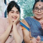 Adah Sharma Instagram - We were supposed to do this together 😬😬😂😂😂 but my Paati (grandmother/naani) is a Rockstar so she decided to do it herself 😂😂😂 . #PartyWithPaati #100YearsOfAdahSharma #adahsharma . . .