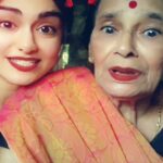 Adah Sharma Instagram - Morning riyaaz with my grandmother,my superstar, my superhero ❤️ #PartyWithPaati