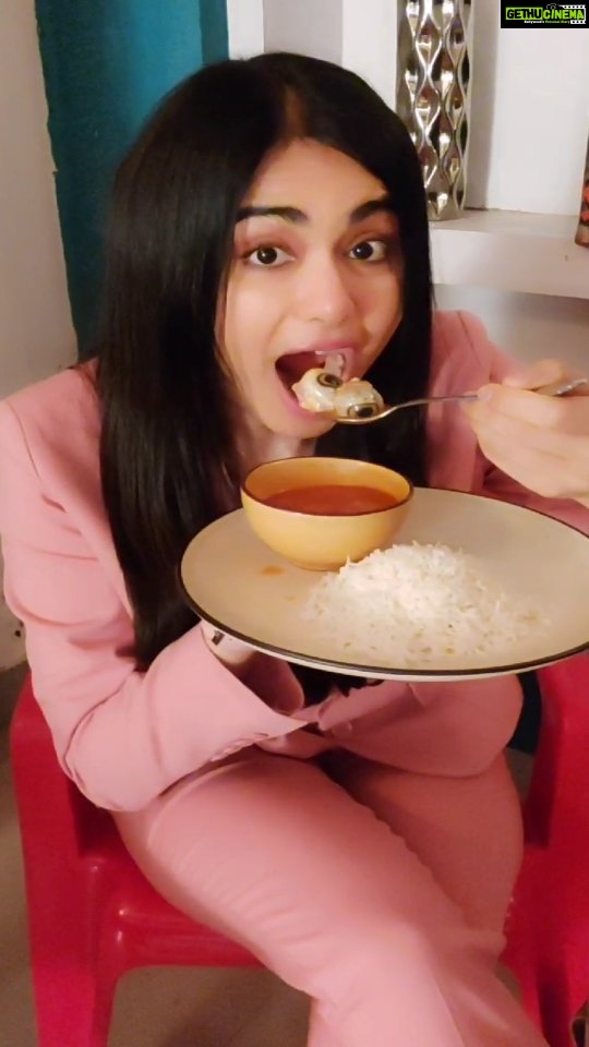 Adah Sharma Instagram - 5 million Fam on Instagram!!!💥💥💥💥 Tag someone who would like to share this dish with me 🤗🥰 Thank you for accepting all of me ! Crazy and Creepy and all my Adahs ❤️❤️ . . Adah Sharma - Grabbing eyeballs since 1920 #100YearsOfAdahSharma #adahsharma #recipeoftheday #IDontEatAnimals #vegetarianforlife