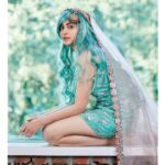 Adah Sharma Instagram - Window Woman 🦸‍♀️❤️ #100yearsofAdahSharma #PatakAdah #FestiveLooksWithAdah #adahsharma #GreenHairMustCare