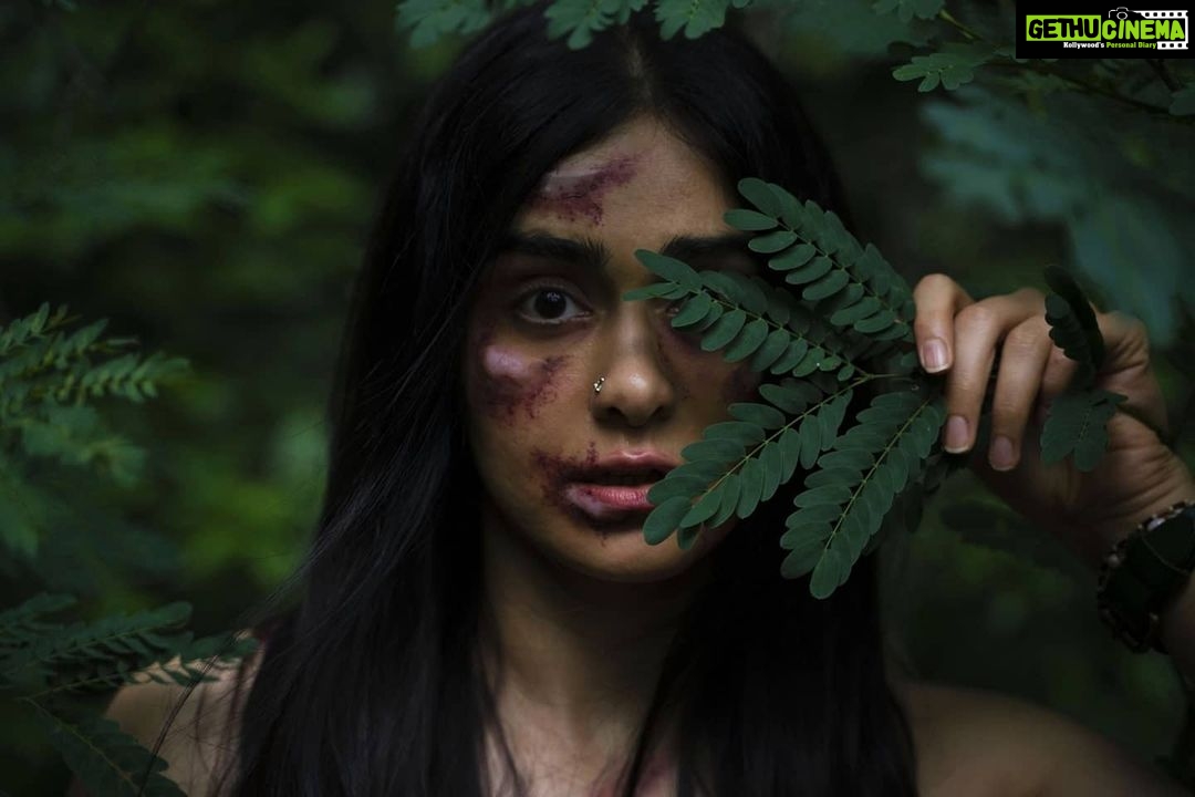 Adah Sharma Instagram - My look from my next film ! Need all your love and blessings ❤️❤️❤️ Produced by @thegourikrishna Directed by Vipra . You guys have supported me everytime I have done something out of the ordinary right from my debut 1920 to Commando 3. Everytime I picked a role that was risky you all gave me so much love ! . We are shooting in a forest currently for everyone asking me about corona here, there aren't too many humans here. There are Snakes and scorpions among other animals though.but they have been kind to us , visited set to say hello and left. We all have been qurantined before we began shoot and shoot is going really well. I feel blessed to be shooting in these times #greatful #100yearsofAdahSharma #1920to2020