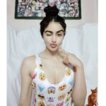 Adah Sharma Instagram - What's ur fav emoji? in the comments Which emoji do you use the most ? . . I made up the foot in mouth one ...it would be very useful 🤭 2) is the ghost one I use a lot and my favvv is the 💩💩💩💩 shit emoji which i thought was chocolate softie icecream for years ! And I still use it whenever I need to say I feel like eating chocolate Radha should be an emoji herself ! She has so many expressions My pile of pop/faeces doesn't look so cute btw I've checked. #areyougrossedout #worldemojiday #thesearemyfirstdateconversationsandiwonderwhyitnevergoestotheseconddatelol
