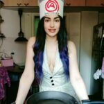 Adah Sharma Instagram - TAG all your friends who should eat this Khayali Pulao 😁😁😁Or someone who wants to lose weight . . In a lot of my recent interviews I've said I think I've lost weight in this lockdown because I'm eating my own cooking ... If you want to lose weight u should try this recipe ♥️ . . . The cuckoo was on chutti today and the kites wanted to be part of the video so that's the screeching whistling sound u can hear #happysunday #nowyouknowwhyiwantamanwhomakesrounddosas #100yearsofAdahsharma #1920to2020 #cookingvideo #cookinginquarantine #corona #adahsharma #imadethechefshatwithleftoverpaintingcanvasandbubblewrapthatwaslyingathome #ifyoureadallthehashtagsiwillreplytoyourcommentbutyouhavetoproveyoudidbymakingupanotherlonghashtag