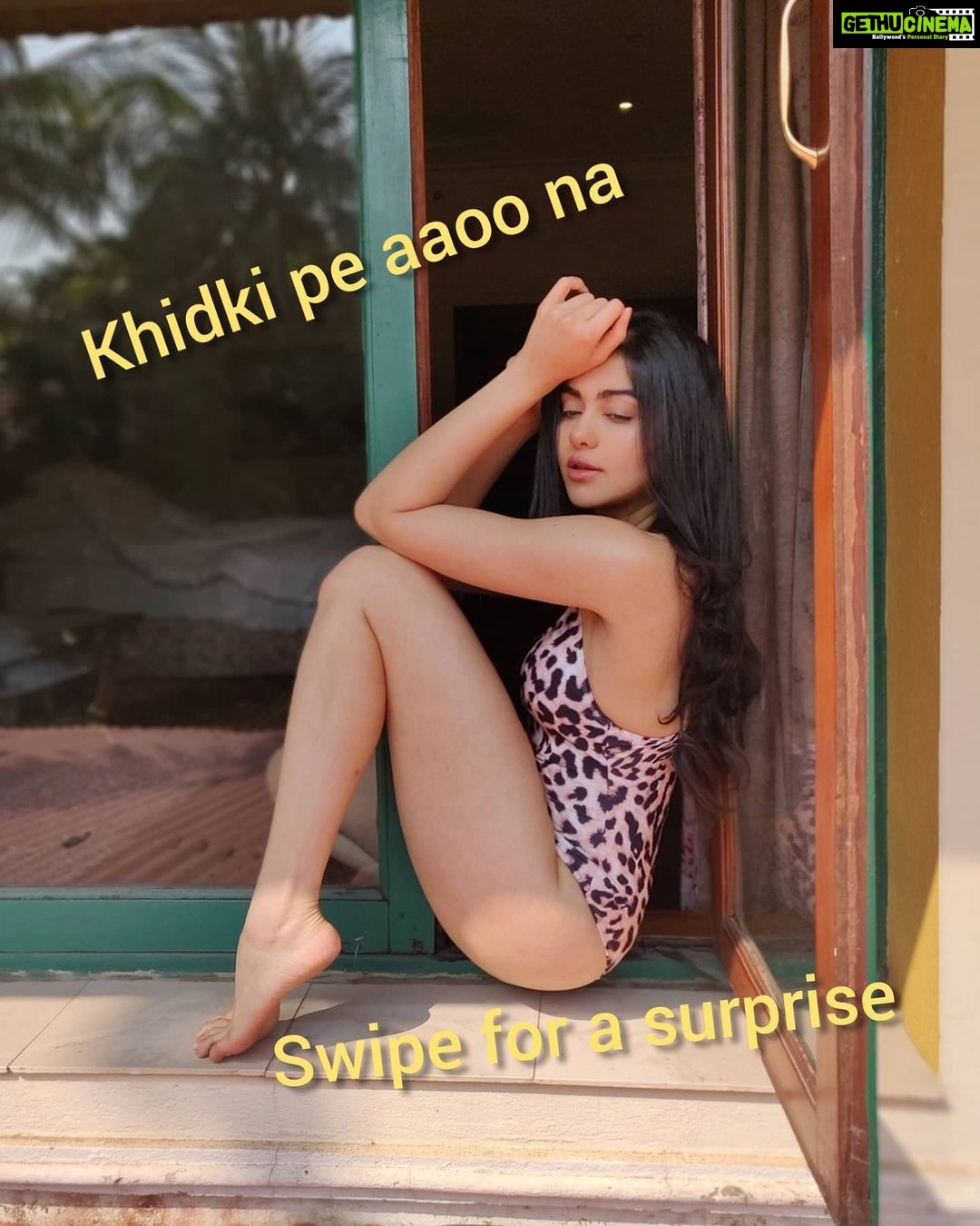 Adah Sharma Instagram - Poll : WHO WORE IT BETTER ? SWIPE SWIPE SWIPE 😂😁