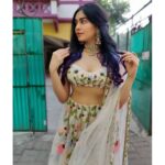 Adah Sharma Instagram - Tag someone who is a fool...or a फूल 🌷🌸🌹👻😈 . . Outfit - @houseofhiya Jewellery - @kohar_jewellery Hair- @snehal_uk Styled by- @juhi.ali Juttis @threadstoriesofficial