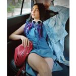 Adah Sharma Instagram - I went chic and casual to meet my friends - Denim on denim was my choice with white sneakers ,a cool red backpack and sunglasses . I got everything for this look on @amazondotin.whats your casual outing look? @amazonfashionin