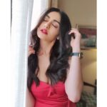 Adah Sharma Instagram – RED is for ………………….
Since my last post was captioned WILD and FREE this one should be …tame and confined, domesticated and expensive ? 🤣🤣🤣 .I fitted into a gown two sizes smaller because of all the running around I did in Rishikesh *watch previous video posts* with the dogs and in the forests .
.
.
For the timex event 
Outfit – @lavishalice
Watch- @timex
Heels – @miumiu
Hair @snehal_uk 
Styled by @juhi.ali