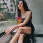 Adah Sharma Instagram - Does God believe in people ? 😬😬😬 P.S. Prince charming decided he likes to wear women's footwear and ran away with the glass slipper . So Cinderella gifted him the other foot slipper and it fitted perfectly ! They were perfect for each other and lived happily ever after ... separately 🥰🥰🥰 (that's why I'm barefoot) THE END !! #fairytalesexist