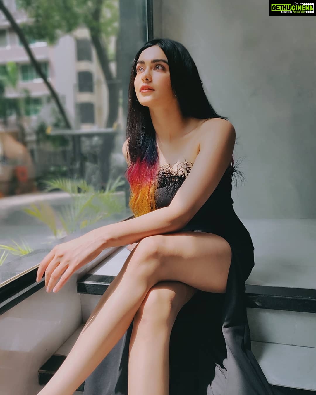 Adah Sharma Instagram - Does God believe in people ? 😬😬😬 P.S. Prince charming decided he likes to wear women's footwear and ran away with the glass slipper . So Cinderella gifted him the other foot slipper and it fitted perfectly ! They were perfect for each other and lived happily ever after ... separately 🥰🥰🥰 (that's why I'm barefoot) THE END !! #fairytalesexist