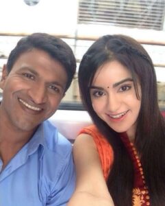 Adah Sharma Instagram - R.I.P Puneeth Rajkumar 🌸🌷 One of the kindest people I've worked with. He was allergic to ,I can't remember which flower but when his fans came with huge garlands for him he allowed them to place the garlands around his neck! He said they have come so far to see him and they would be disappointed... Over worked but he still took pictures with allllll his fans and was smiling in all the pictures ! He always wanted to put a smile on everyone's face, made sure everyone around was happy. I think that's how he should be remembered. A massive star who treated everyone on set equally irrespective of their designation ❤️❤️❤️ . . Strength to his family . #PuneethRajkumar #powerstarpuneethrajkumar
