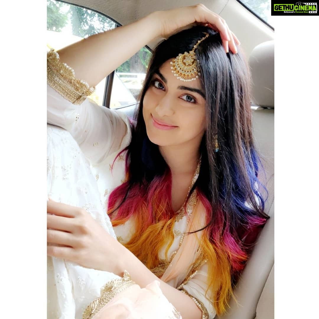 Adah Sharma Instagram - What is happiness for you ? . I get messages from you guys telling me I'm very lucky to be happy all the time . It's mostly true and I'm very grateful for that.But it's not that I don't feel other emotions ...I do get miserable , frustrated, heartbroken ππππ, rejection also hits hard though now I've had so much of it that I don't cry as muchπ(but I'm not thermocol so thoda feel toh hota hai π
π¬) Yet I do choose happiness (most of the times 89.43 %) Some days I do dip low, but I bounce back pretty quickly. So...choose to be happy now, don't wait for the weekend, for when u loose 10 kgs, for the new phone to be launched, for when you go on your next vacation, for things to go exactly your way. You can be happy then as well...but first be happy abhi. with the poo on your shoe, and the toxic people you can't get rid of sometimes(but if you can, u musssstttttt avoid them and run faaaar away) try being happy now inspite,despite . Gyan from Aadhe Maa . P.s. don't kiss boys or look at them u may get pregnant . Unless being pregnant makes u happy then look at all boys (use binoculars)