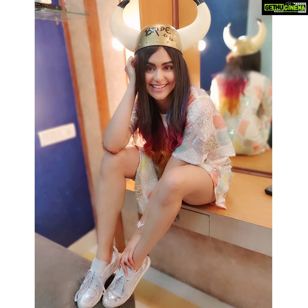 Adah Sharma Instagram - What's your star sign? . I'm a Taurean ! 🐂🐂🐂🐂 stubborn bull And now bride to be - Mehek on THE HOLIDAY 👰💍❤️ releasing tomorrow on @thezoomstudios Saturday the 13th 7pm . . Outfit by- @forbiddentheatelier Watch- @guess Shoes- @reebokindia . . Styled by - @juhi.ali Hmu- @siddheshnakhate @snehal_uk