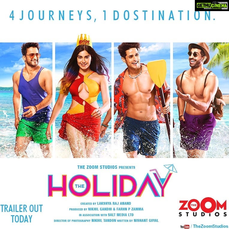 Adah Sharma Instagram - Who would you go on a holiday with ? . Mehak is going on her Bachelorette with 3 of her besties ! . My debut web series - THE HOLIDAY Trailer out today ! 😍😍😍😍😍 I don't know what's tighter here ...my swimsuit or our friendship 😁😜 I had soooooo much fun shooting for this ! And met soooo many awesome weirdos . Love has happened !!! Ok watch the trailer bye #MADOHVOT !!! . . @thezoomstudios @zoomtv @lakshyarajanand @misterwrite_ @saurabhbhowal @nikhil_camcam @veerrajwantsingh @priyanksharmaaa @aashimgulati