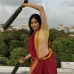 Adah Sharma Instagram - Who do you practice yoga with ? I practice with my my 3 M's - my mudgals , mallakhamb rope and mommy ! 🤣😅😋😈😜 SWIPE SWIPE SWIPE ! . #internationalyogaday2019 #internationalyogaday