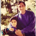 Adah Sharma Instagram - Happy birthday Pappa ! If u were alive today u would have definitely put onions in the sambhar and made me eat it telling me there aren't any onions in it !🤢🤢🤢 So as revenge Since u were a super private person I thought Instagramming your birthday will be the perfect way to annoy your ghost self. I hope they let you make your own filter coffee in the afterlife .Feel free to haunt us anytime, it's been a while and u are being missed . . I'm in Mauritius now and this pic was taken with my dad in Mauritius when I was in the 5th Std .