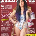 Adah Sharma Instagram - Super happy to be on the cover of this mag 💪💪💪 to fitness 🍕😅😅😅 Hoodie by- Zara (@zaraindia) Bodysuit by- Miss pap (@misspap) Shoes by- lulu and sky (@luluandskyofficial Photographer :@faizialiphotography