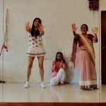 Adah Sharma Instagram - Happy mother's day !! Taught my granny the macarena !! She's such a cutie, such a sport ! The most positive person I know !!! Don't miss her badass hi5 at the end . My mum's in the centre. The most honest person I know 👾🧞🥰 if I can be a little bit of both of them, that would be a deadly combo 😋😋 3 generations in one ! . We would have had 4 generations but I wanted my daughter @adah_ki_radha to make her debut as an assistant director before she becomes an actress . With this video it has been proved that she is very hard-working . She rehearsed our dialogues for this video with us several times all night before this was shot. Also decided the camera angles and costumes and jewellery #happymothersday #love #dance