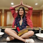 Adah Sharma Instagram - Most influential actress on social media ! Waah waah 😁😁I hope I can influence u all to have fun and be yourselves 😘😘😘 . . So i got an award today for being me !! I hope this inspires more girls and boys to be brave enough to do stuff without worrying about other people's approval and not having to be someone else's idea of perfect 💓💓 Adah fanclub's this one is for all of you ! For being my army on social media and supporting all the crazy stuff I do 😘😘 . . Outfit - @luluandskyofficial Jacket - @iamlovegen Thank u for the awesome jacket @gayatri_t Accessories @accessorize . . . Styled by- @juhi.ali Hair- @snehal_uk Makeup @siddheshnakhate