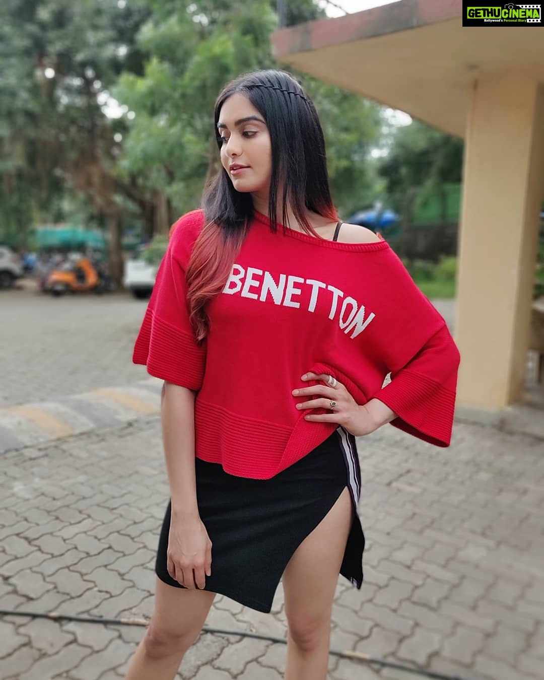 Adah Sharma Instagram - If you could eat only one food for the rest of your life , what would it be ? ๐๐๐๐๐ฅฃ๐ฅ๐ฅ๐ฑ๐ฎ I'm going with rice and sambhar . (New year's resolution - to ask questions that are unrelated to the picture ๐ป...why? Following my always resolution...to do things for no reason ๐) ok answer ! . . Styled by @juhi.ali Hair @snehal_uk Makeup @siddheshnakhate Wearing @benetton_india Heels (not visible here) @trufflecollectionindia For @zoomtv