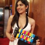 Adah Sharma Instagram - Painted this clutch bag ! What do you think ? What would you censor for you ? I would my thoughts 😁 . . For the #lokmatmoststylish styled by @juhi.ali , hair @snehal_uk wearing @label_deepikanagpal earrings @azotiique shoes (which you can't see here) @aldo_shoes #lokmatstyleawards2018