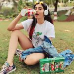Adah Sharma Instagram - #FidoDido is back thanks to my favourite @7UPIndia! The #BackToCool collection is one of the best things that could happen! You could get your hands on the exclusive merchandise in a few simple steps... just buy a #7Up and follow the instructions behind the label. What you waiting for?
