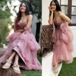 Adah Sharma Instagram – Leave a ❣️ in the comments if u spotted the macchar on my foot ! Where there is Adah there are mosquitoes .
For my friend’s wedding
Wearing @yoshitacouture ,
Mangtika @aquamarine_jewellery ,
@forever21 rings 
Check out my custom made kolhapuris by my friend @itsfleurofficial …you have to check out her awesome collection 💕💕💕