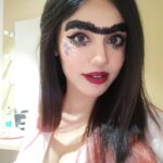 Adah Sharma Instagram - Tag someone who you think would look great with this "natural makeup" look 😂 . . LINK IN BIO ... to get this look :) . #makeupbyme #notafilter
