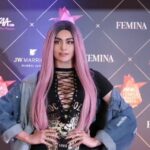 Adah Sharma Instagram - Feeling blue ? Go pink💕 . The red carpet last night for @feminaindia ... @tanyachaitanya27 😘😘😘 Styled by @divya_bawa7 Hair @snehal_uk . Thank u for the video Manav ! Repost @manav.manglani Adah Sharma on the red carpet of femina awards video