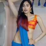 Adah Sharma Instagram - Since u guys give me soooo much love everytime I put out dance videos here's another one❣️ I haven't got a chance to watch #tigerzindahai yet ... But I love this song and it's stuck in my head ..... I learned this choreography from a @mihrank video on a flight and put it on this song 🙃 YouTube is my dance teacher on flights who even allows me to eat between practice 😋