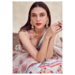 Aditi Rao Hydari Instagram – The greater your storm, the brighter your rainbow 🤍💜💙💚💛🧡❤️