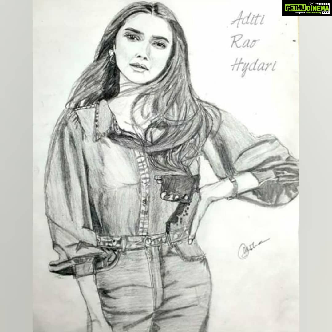 Aditi Rao Hydari Instagram - Celebrating fan love! I am because you are #HappyValentinesDay