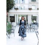 Aditi Rao Hydari Instagram - Je t'aime, Paris 💙🖤 #LeBristolParis #WhereTheMagicHappens #ExploreFrance Hotel Le Bristol Paris