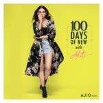 Aditi Rao Hydari Instagram - Aditi X Ajio 💛 Hey peeps! So for the next 100 days, @ajiolife and I will be taking you on a style journey that’s very fresh, very different and very AJIO. Stay tuned to stay trendy this season – with standout collections for every occasion! #AditiXAjio #100DaysOfNew #ajiolove