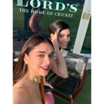 Aditi Rao Hydari Instagram - Happy monkeys at lords for the first time! #IndianCricketHeroes with @dianapenty