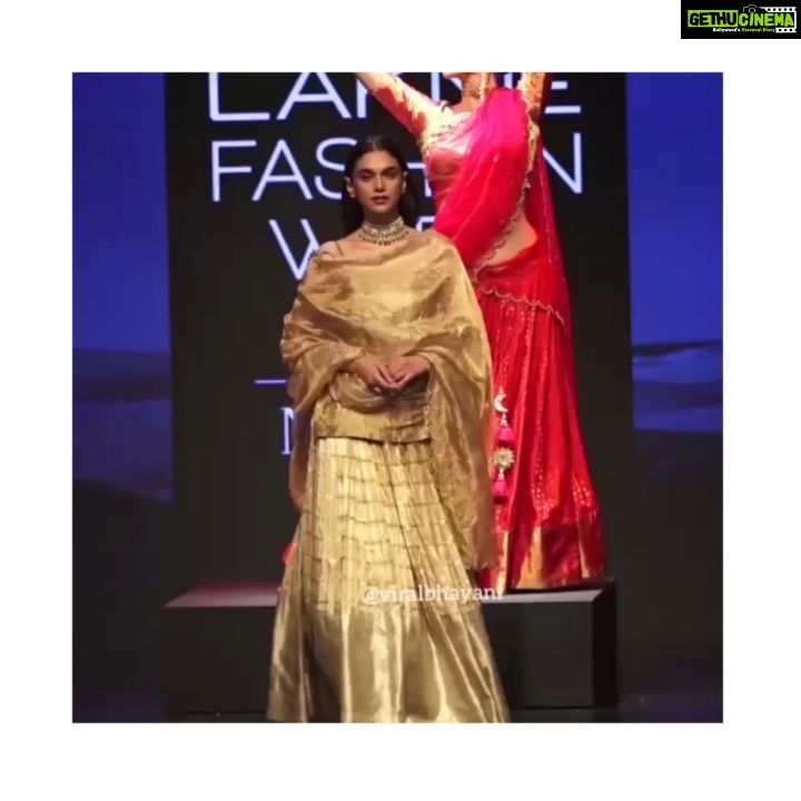 Aditi Rao Hydari Instagram - ‘Like seven fair lamps in a royal tower, Like seven bright petals of Beauty's flower Queen Gulnaar sighed like a murmuring rose’ The Queens Rival- by Sarojini Naidu. A poem that inspired this collection #Shaahana by @sailesh_singhania @lakmefashionwk
