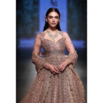 Aditi Rao Hydari Instagram – Within you is the light of a thousand suns. 
Thank you @jayantireddylabel for making me your #Noor today @lakmefashionwk
@eltonjfernandez 
@ssubberman