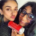 Aditi Rao Hydari Instagram - Come back soooooooon @niharika69 😊☺️❤️ . #Repost . . . When the cutest little fairy flies in and makes your day by bringing food and telling you stories that you had no recollection of at all. .... @aditiraohydari #makingmyday #touchingmysoul #thesmallthingsarethebigthings #myangels #theuniversesspoiltchild