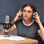 Aditi Rao Hydari Instagram - Throw me a challenge... 🤸‍♂️ Dubbing for my first film in a language that I don’t know... hope I can do it correctly and you’ll all be happy❤️ Working extra hard especially since I was born in Hyderabad... ps- and for all the fabulous re writers of ‘history’ no I wasn’t raised there 🤪 Pps- excuse my doofus expression, that’s my ‘im studying hard face’ 😋 #Telugu #Debut #sammohanam #sameera