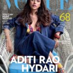 Aditi Rao Hydari Instagram - Deep diving into summer with @vogueIndia... 😘❤🤗 Thank you for this special cover of #May 2018... the first cover #ShotOnOnePlus6 in India... Photographed by: @errikosandreouphoto. Styled by: @anaitashroffadajania Hair and make-up: @eltonjfernandez Location courtesy: Su Casa, Mumbai. @oneplus_india, @hermes, @angana.nanavaty, @hm #Vogue #Summer #Cover #Shoot #Beauty #Glam #InstaPic @media.raindrop