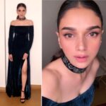 Aditi Rao Hydari Instagram – Prepped up for the launch of #TimesRetailIconsAwards in Mumbai. 😊☺️🌟💫
Styled by @sanamratansi @style.cell 
#AwardsNight #Awards #Glam #Beauty #Gloss #Glow #OutfitOfTheDay #InstaGlam #InstaGood #Mumbai