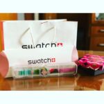 Aditi Rao Hydari Instagram - Thaaaaaaank you for the prezzie @swatch_in ❤️❤️❤️❤️❤️🤗... see you in chennai tomorrow... 21st February at the @expressavenuemall at 12:30... #chennai #swatchthis 😘