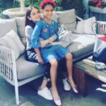 Aditi Rao Hydari Instagram - Already too big to sit on my lap! My cutie patootie #Angel #Niecesarethebest #adorable #Dubai