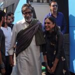 Aditi Rao Hydari Instagram – The mostest epic superhero… and always super fun, even when he’s testing my Hindi vocabulary! 😱😂 Happiest Birthday @amitabhbachchan Sir… you’re the bestest!